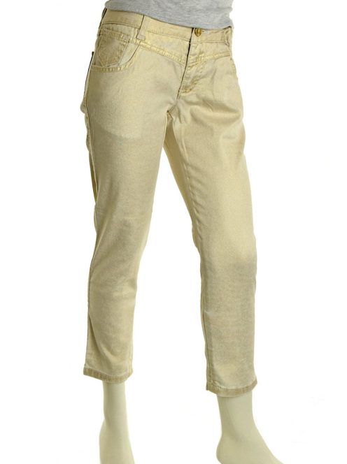 Massimo Dutti aranyszínű lány nadrág – 122/134