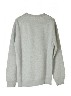 Penn melírszürke, feliratos férfi pulóver