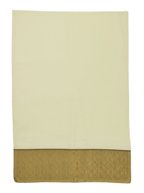 Next Home krémszínű, díszcsíkos párnahuzat – 75x50 cm