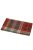 Next Home piros-szürke kockás párnahuzat – 75x50 cm
