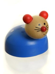 Felhúzható egér játék – kék