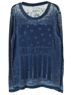 Review kék fiú hosszú ujjú póló – 140