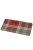 Next Home szürke-piros kockás paplanhuzat – 200x200 cm