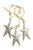 Line fém csillagos girland – 75 cm