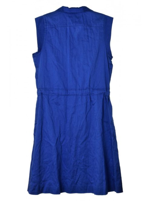 Lacoste királykék, ujjatlan női pamut ruha – 38