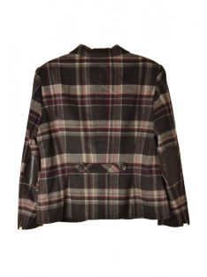 Gerry Weber barna kockás női blézer – 44