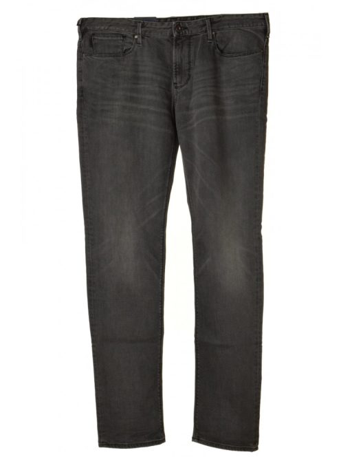 Armani Jeans sötétszürke, slim fit férfi farmernadrág – W36 L34