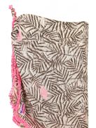 Superdry drapp, rózsaszín, mintás strandkendő
