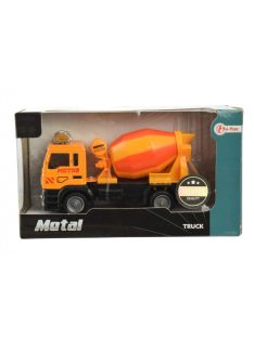 Fém betonkeverő autó – 12 cm