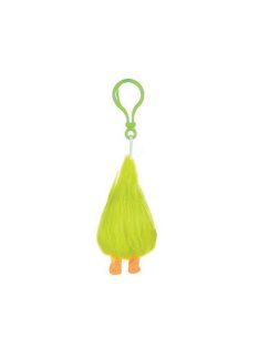 Trollok zöld Fuzzbert bagclip plüss – 20 cm