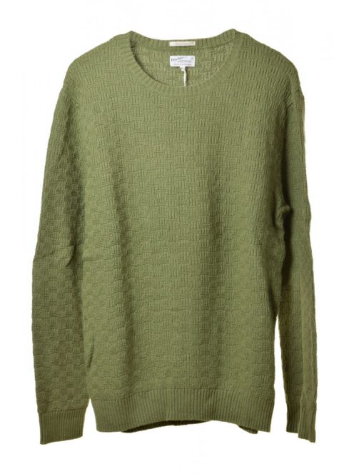 Gant Rugger zöld kötött férfi pulóver – XL