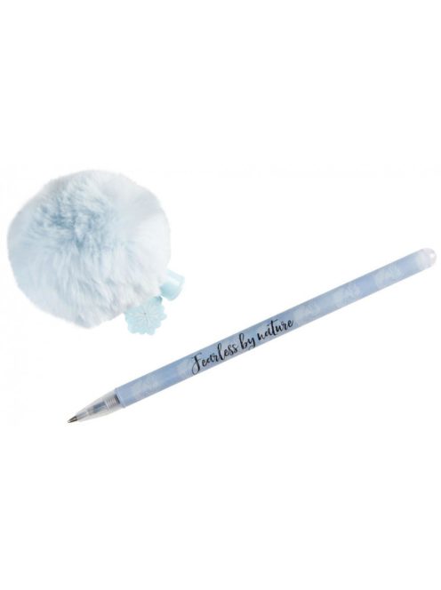 Jégvarázs 2 pom-pom tollak – kék