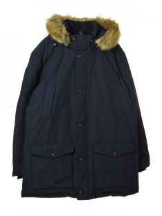   Tommy Hilfiger sötétkék, tolltöméses férfi téli parka – 3XLT