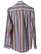 State of Art színes csíkos, hosszú ujjú férfi ing – S