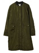 Pull&Bear khaki férfi parka kabát – M