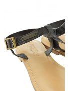 Superdry sötétbarna női szandál – 40