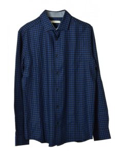 Jack & Jones kék mintás, slim férfi ing – L
