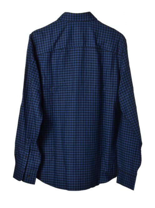 Jack & Jones kék mintás, slim férfi ing – L