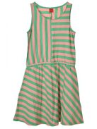 s. Oliver zöld-rózsaszín csíkos lány ruha – 152