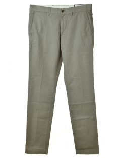   Tommy Hilfiger szürke, slim férfi chino nadrág – W32 L32