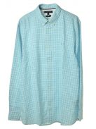 Tommy Hilfiger kék kockás férfi ing – XL
