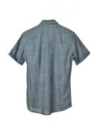 Jack & Jones kék, rövid ujjú férfi ing – S
