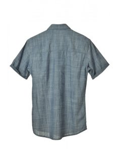 Jack & Jones kék, rövid ujjú férfi ing – S
