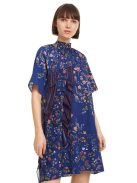 Desigual Florence kék, virágmintás női ruha – 36