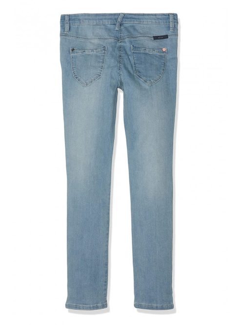 s. Oliver Suri slim fit, világoskék lány farmernadrág – 152