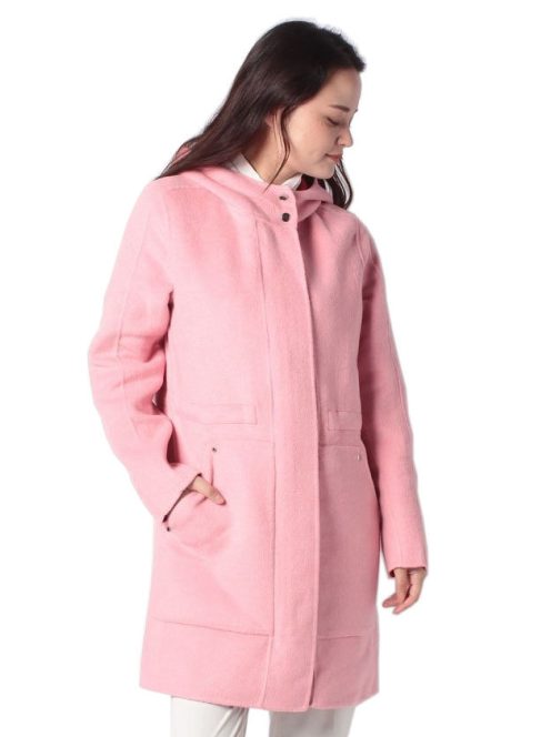 Desigual Lenzy rózsaszín, gyapjú női kabát