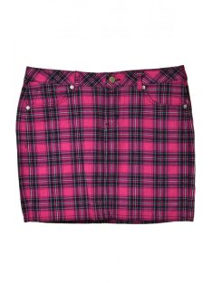 Q/S pink kockás női szoknya – 40
