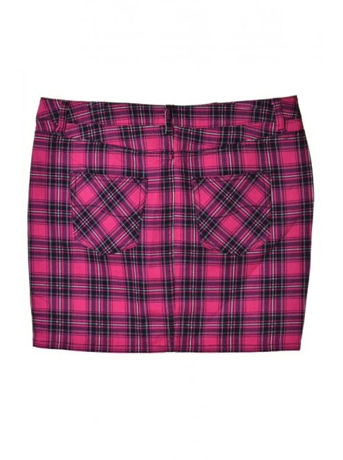 Q/S pink kockás női szoknya – 40