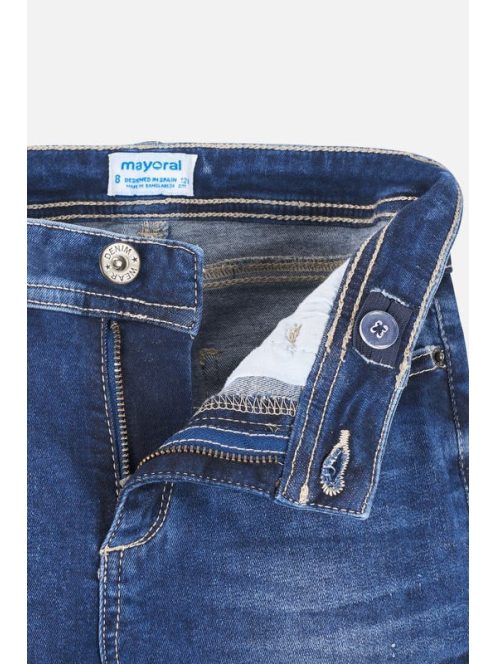 Mayoral kék, slim fit gyerek farmernadrág