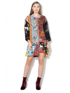 Desigual Yaiza 3/4-es ujjú női ruha – 36
