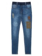 Desigual Indigo fiú farmernadrág