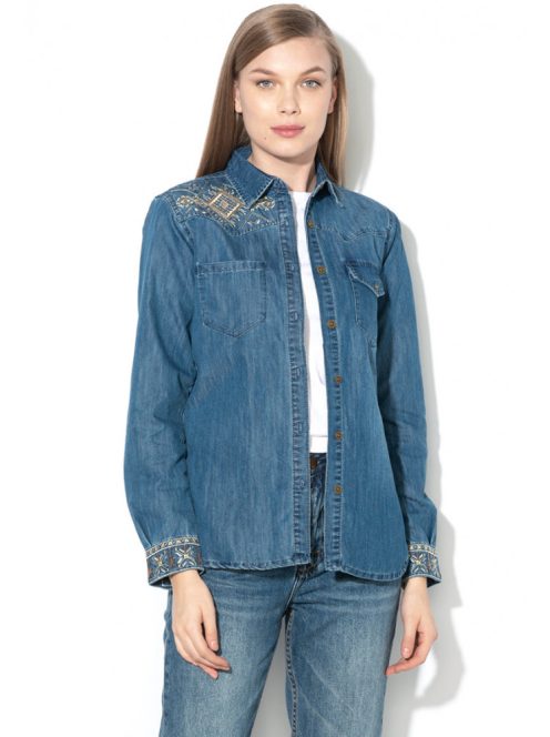 Desigual Exotic Classic női denim ing