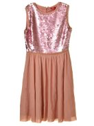 s. Oliver rózsaszín, flitteres lány ruha – 152