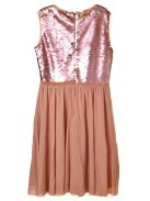 s. Oliver rózsaszín, flitteres lány ruha – 152