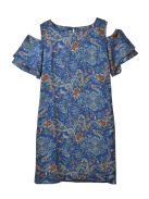 s. Oliver kék, mintás női ruha – 34