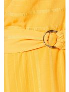 Comma sárga, ujjatlan női ruha – 36