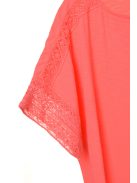 s. Oliver rózsaszín, rövid ujjú női maxi ruha – 42