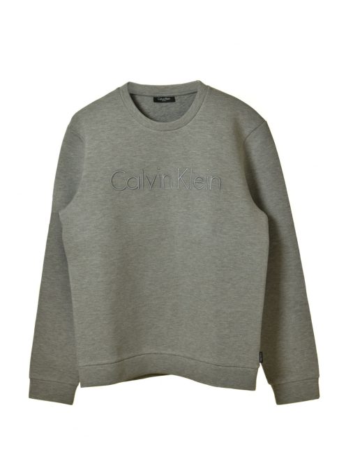Calvin Klein szürke férfi pulóver – M
