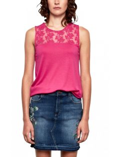 Q/S pink női ujjatlan felső – XL