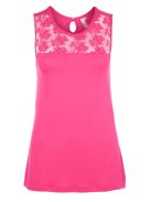 Q/S pink női ujjatlan felső – XL