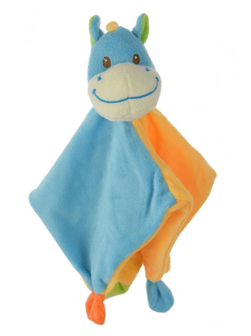 Sunkid lovas plüss és szundikendő – 30 cm