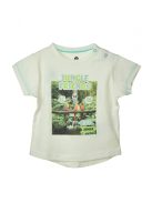 Grain de blé fehér, papagájos baba póló – 68 cm