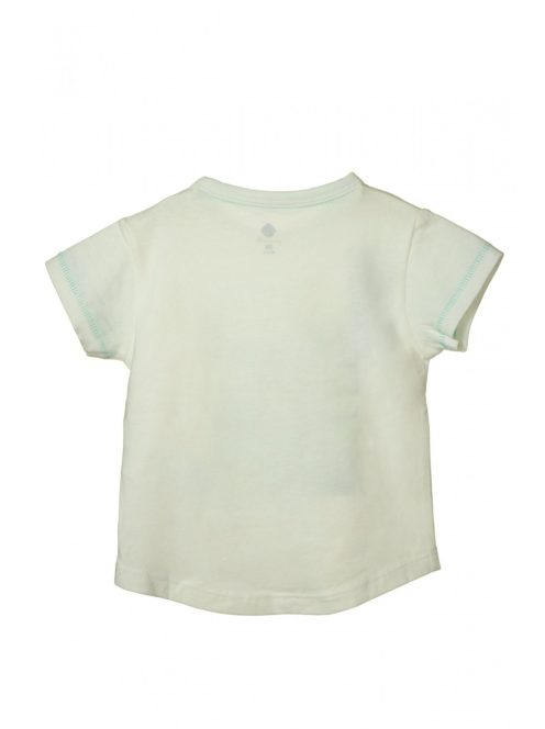 Grain de blé fehér, papagájos baba póló – 68 cm