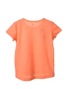   Grain de blé barackszínű, csillogó baba lány póló – 68 cm