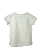 Grain de blé fehér, csillogó baba lány póló – 71 cm