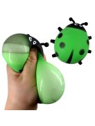 Katicabogár stresszlabda – 8 cm, zöld